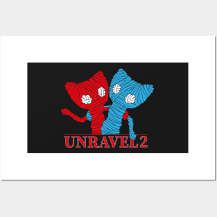 Unravel 2 Friends small Posters and Art